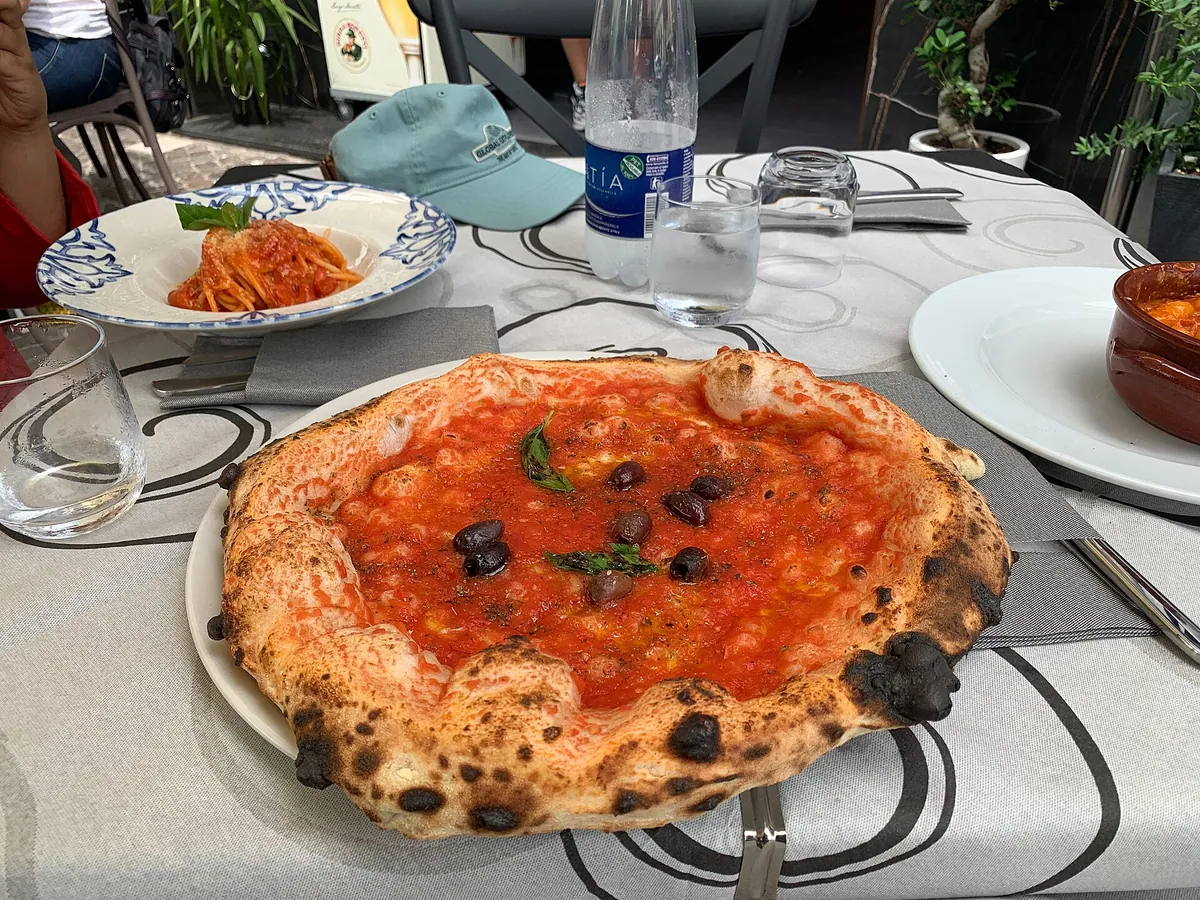 Pizza food typical of Tasty Spot